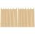 Perdele Voile cu Bucle 2 buc Nisip 140x140 cm GartenMobel Dekor