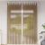 Perdele Voile cu Bucle 2 buc Maro Deschis 140x260 cm GartenMobel Dekor