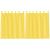 Perdele voal cu bucle 2 buc, galben, 140x140 cm GartenMobel Dekor