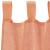 Perdele Voile cu Bucle 2 buc Terracota 140x140 cm GartenMobel Dekor
