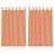 Perdele Voile cu Bucle 2 buc Terracota 140x175 cm GartenMobel Dekor