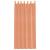 Perdele Voile cu Bucle 2 buc Terracota 140x225 cm GartenMobel Dekor