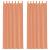 Perdele Voile cu Bucle 2 buc Terracota 140x260 cm GartenMobel Dekor