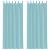 Perdele Voile cu Bucle 2 buc Turcoaz 140x260 cm GartenMobel Dekor