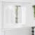 Perdele Voile cu Bucle 2 buc Alb 140x140 cm GartenMobel Dekor