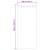 Perdele Voile cu Bucle 2 buc Alb 140x260 cm GartenMobel Dekor