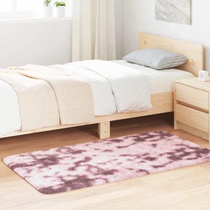 Covor shaggy cu pom înalt, NAVARRA, roz praf, 80x150 cm GartenMobel Dekor