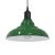 Lampă suspendată reglabilă pe înălțime E27 verde lucios metal GartenMobel Dekor