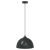 Lămpi de suspendare 2 buc E27 Negru Ø 30 cm Metal GartenMobel Dekor
