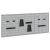 Panou de Perete pentru Unelte 3 pcs Gri 150 x 1 x 60 cm GartenMobel Dekor