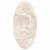 Covoare de zonă Oval HUARTE Bej 100 x 200 cm 100% Polyester GartenMobel Dekor