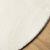 Covoare de zonă Oval HUARTE Crem 100 x 200 cm 100% Polyester GartenMobel Dekor