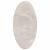 Covoare de zonă Oval HUARTE Nisipiu 80 x 150 cm 100% Polyester GartenMobel Dekor