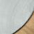 Covoare de zonă Oval HUARTE Gri 140 x 200 cm 100% Polyester GartenMobel Dekor