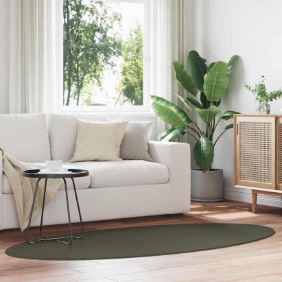 Covoare de zonă HUARTE Verde Pădure 100 x 200 cm 100% Polyester GartenMobel Dekor