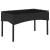Set de canapele pentru grădină 2 pcs Negru și Crem poliratan GartenMobel Dekor