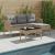 Set de canapele pentru grădină cu pernă 2 pcs poliratan GartenMobel Dekor