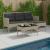 Set de canapele pentru grădină cu pernă 2 pcs poliratan GartenMobel Dekor