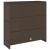 Dulap de depozitare cu raft cu ușă Maro 100 x 36 x 102 cm Ratan GartenMobel Dekor