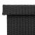 Ladă depozitare de grădină cu roți negru 160x55x75 cm poliratan GartenMobel Dekor