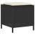 Set mobilier de grădină cu perne, 4 piese, negru, poliratan GartenMobel Dekor