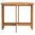 Masă de Grădină Maro 110 x 60 x 72 cm Lemn Solid de Acacia GartenMobel Dekor