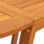 Masă de Grădină Maro 110 x 60 x 72 cm Lemn Solid de Acacia GartenMobel Dekor