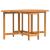 Masă de Grădină Maro 110 x 60 x 72 cm Lemn Solid de Acacia GartenMobel Dekor