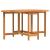 Masă de Grădină 5 pcs Maro Lemn Solid de Acacia GartenMobel Dekor