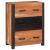 Bufet cu sertar Maro 55 x 30 x 75 cm Lemn Solid de Acacia GartenMobel Dekor