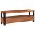 Dulap media cu raft Maro 110 x 30 x 40 cm Lemn Solid de Acacia GartenMobel Dekor