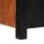 Dulap media cu raft Maro 110 x 30 x 40 cm Lemn Solid de Acacia GartenMobel Dekor