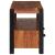Dulap media cu raft Maro 110 x 30 x 40 cm Lemn Solid de Acacia GartenMobel Dekor