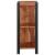 Raft pentru cărți Maro 50 x 30 x 75 cm Lemn Solid de Acacia GartenMobel Dekor