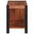 Raft pentru cărți Maro 80 x 30 x 40 cm Lemn Solid de Acacia GartenMobel Dekor