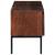 Cabinet TV maro miere 110 x 30 x 36 cm lemn masiv de acacia GartenMobel Dekor