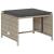 Set canapea de grădină 5 piese cu perne stivuibile gri deschis GartenMobel Dekor