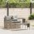 Set mobilier de grădină cu perne, 3 piese, bej, poliratan GartenMobel Dekor