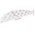 Trepte Semilună 5 pcs Argintiu 60 x 18 x 2,5 cm Aluminiu GartenMobel Dekor