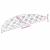 Trepte Semilună 15 pcs Argintiu 60 x 18 x 2,5 cm Aluminiu GartenMobel Dekor