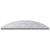 Trepte Semilună 15 pcs Argintiu 60 x 18 x 2,5 cm Aluminiu GartenMobel Dekor