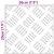 Trepte Pătrat 2 pcs Argintiu 20 x 20 cm Aluminiu GartenMobel Dekor