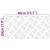 Trepte Dreptunghiular 4 pcs Argintiu 40 x 20 cm Aluminiu GartenMobel Dekor