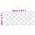 Trepte Dreptunghiular 2 pcs Argintiu 50 x 20 cm Aluminiu GartenMobel Dekor