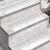 Trepte Dreptunghiular 4 pcs Argintiu 60 x 20 cm Aluminiu GartenMobel Dekor