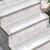 Trepte Dreptunghiular 4 pcs Argintiu 70 x 20 cm Aluminiu GartenMobel Dekor