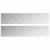 Trepte Dreptunghiular 2 pcs Argintiu 90 x 20 cm Aluminiu GartenMobel Dekor
