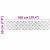 Trepte Dreptunghiular 4 pcs Argintiu 100 x 20 cm Aluminiu GartenMobel Dekor