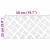 Trepte Dreptunghiular 2 pcs Argintiu 50 x 25 cm Aluminiu GartenMobel Dekor
