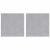 Trepte Pătrat 2 pcs Argintiu 30 x 30 cm Aluminiu GartenMobel Dekor